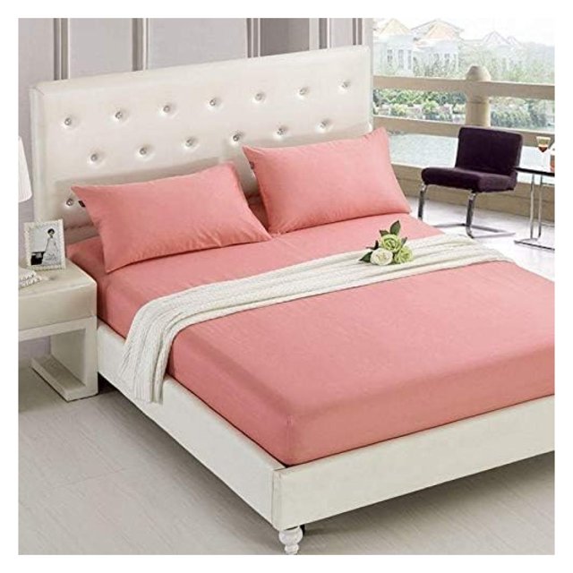 Fitted Sheet Single Soft Wrinkle Fitted Bed Sheets Fits Mattress