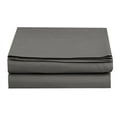 thumbnail image 1 of Fitted Sheet Wrinkle-Free 1500 Series 1-Piece Fitted Sheet, King Size, Grey, 1 of 4