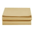 thumbnail image 1 of Elegant Comfort Deep Pocket Wrinkle-Free 1500 Series 1-Piece Fitted Sheet, Queen Size, Gold, 1 of 3