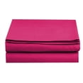 thumbnail image 1 of Fitted Sheet Wrinkle-Free 1500 Thread Count 1-Piece Fitted Sheet, King Size, Pink, 1 of 2