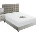 thumbnail image 1 of Fitted Sheets, 500-TC Egyptian Cotton, Short King (72" x 80") Size Fitted Sheet, 1-PC Fitted Sheet Only, Short King Size Size Fits 9-12" Deep Pocket Sheets, White, 1 of 4