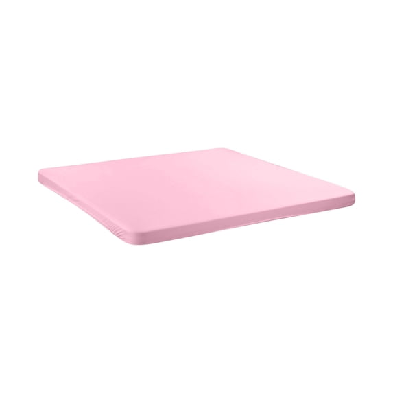 Fitted Tablecloth Rectangle Table Cloths, Polyester Elastic Stretch Folding Table Top Cover, Water Resistant Reusable for Outdoor Picnic Camping Party Event, 33.85 x 33.85 Inch