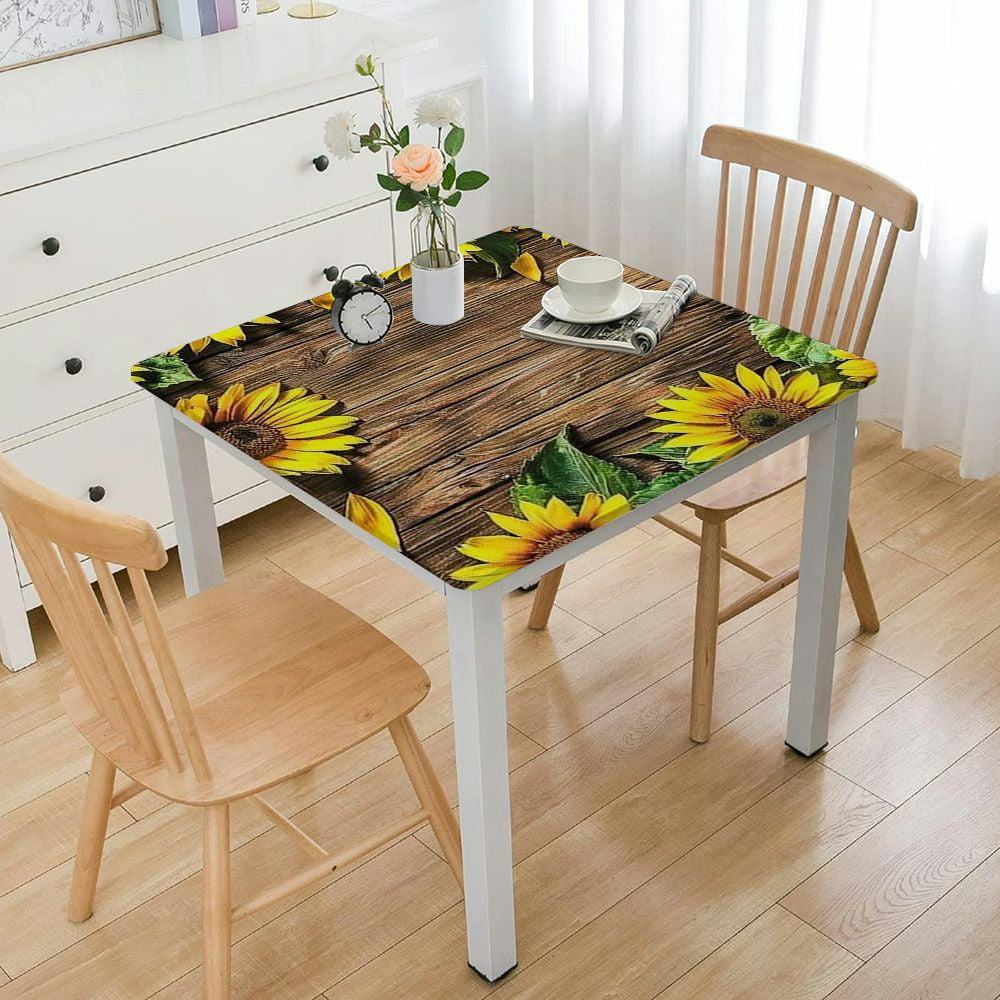 Squared Table Cover Ethnic Floral main image 1