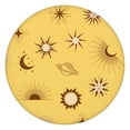 thumbnail image 1 of Fitted Tablecloth Steampunk Astral Constellation Lunar Eclipse Design, Waterproof Elastic Edge Vinyl, Backed Tablecloth for RV and Holiday Use, 1 of 7