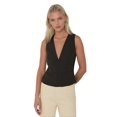 thumbnail image 1 of Fitted V-Neck Sleeveless Top, 1 of 6
