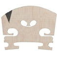 thumbnail image 1 of Fitted Violin Bridge with Ebony Insert 4/4, 1 of 2