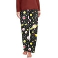 thumbnail image 1 of Fitted Women's Patterned Sleep Pants: Soft, Breathable Fabric with Flattering Elastic Waist, 1 of 7