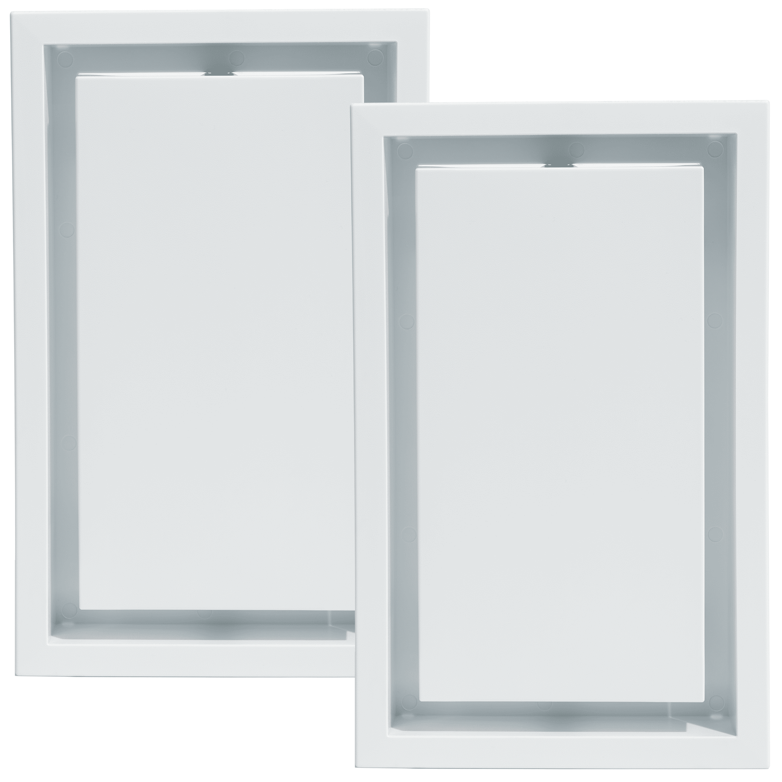 Fittes Framed Wall Vent [Lite], Minimalist ABS Plastic HVAC Air Return ...