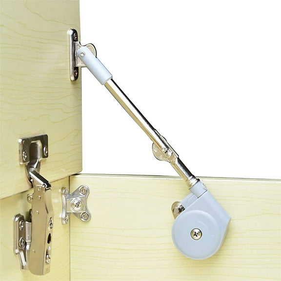 Lid Stay 105 Degree Open with Soft Close, Lid Support Hinge for Toy Box, Easy Install Gray