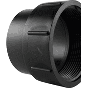 Fitting ABS Cleanout - Pack of 2   Residential Use, Standard Application