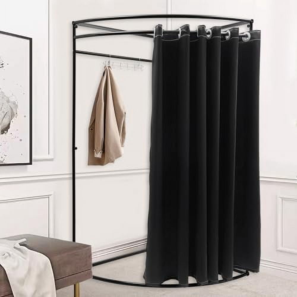 Fitting Room Clothing Store with Shading Curtain,Portable Dressing Room ...