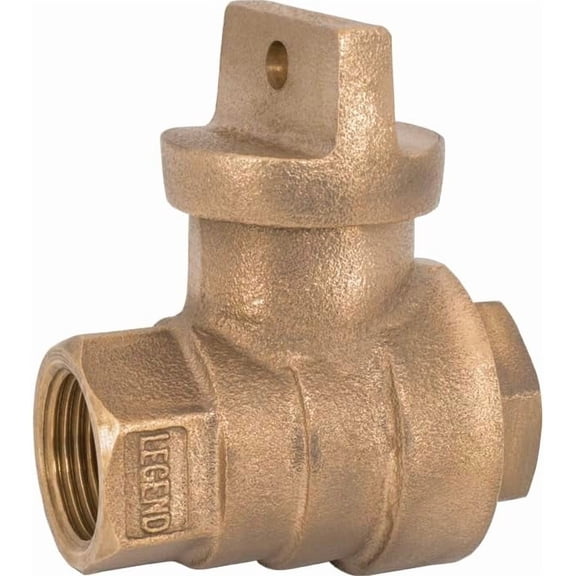 & Fitting T-5500 Lead-Free Brass Curb Stop, 1$$Plumbing & HVAC