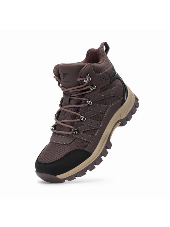 Hiking Boots for Men Wide Width Slip Resistant Trekking and Hiking Shoes Ankle-High Outdoor Shoes 11 Wide