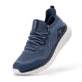 thumbnail image 1 of Fittington Men's Slip on Walking Shoes - Breathable Wide Toe Box Sneakers with Arch Support & 5cm Cushioned Sole, All Day Long Comfort, 1 of 11