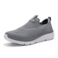 thumbnail image 1 of Fittington Men's Wide Slip on Walking Shoes - Hands Free Lightweight Sneakers with Arch Support & Cushioned Sole, Easy on & off, 1 of 11