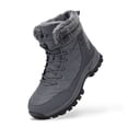 thumbnail image 1 of Fittington Men's Wide Warm Lined Winter Boots Lightweight Slip-Resistant Outdoor Snow Boots for Men, 1 of 11