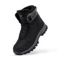 thumbnail image 1 of Fittington Men's Wide Warm Lined Winter Boots Lightweight Slip-Resistant Outdoor Snow Boots for Men, 1 of 11