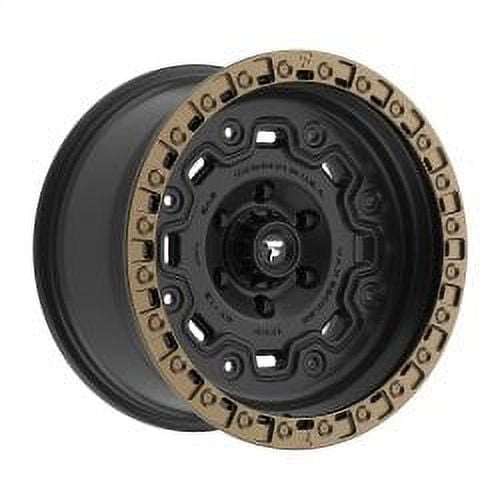 Fittipaldi Offroad 18" Wheel 18" x 9", Satin Black with Bronze Rin