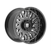 Fittipaldi Offroad Aluminum Wheel 5x5.5 Pattern 20x12", Black Milled