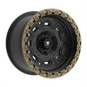 Fittipaldi Offroad FT100BZ 20" Wheel 6x135 20x9, Satin Black with Bronze Ring