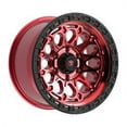 thumbnail image 1 of Fittipaldi Offroad FT101RTB 18 in Ring Wheel 6x135 18x9 Machined Red Tint with Black Ring, 1 of 3