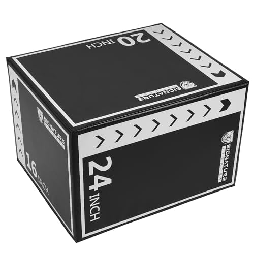 Fitvids 3-in-1 Rotatable Plyometric Jump Box, Jumping Exercise