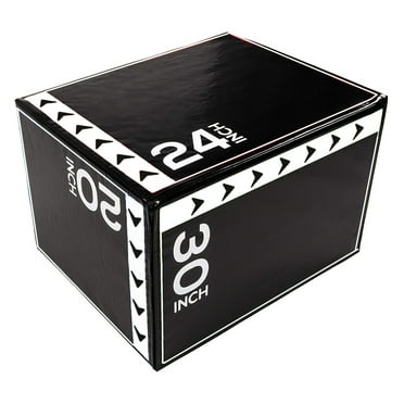 Open Box 16 Pound Versatile 3-in-1 Plyometric Jumping Exercise Box