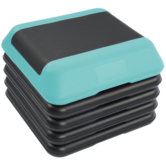 Fitvids Aerostep Adjustable Exercise Step Platform with 4 Risers for Strength Training