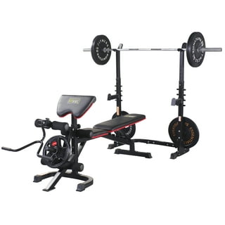 Bench press and squat rack walmart sale