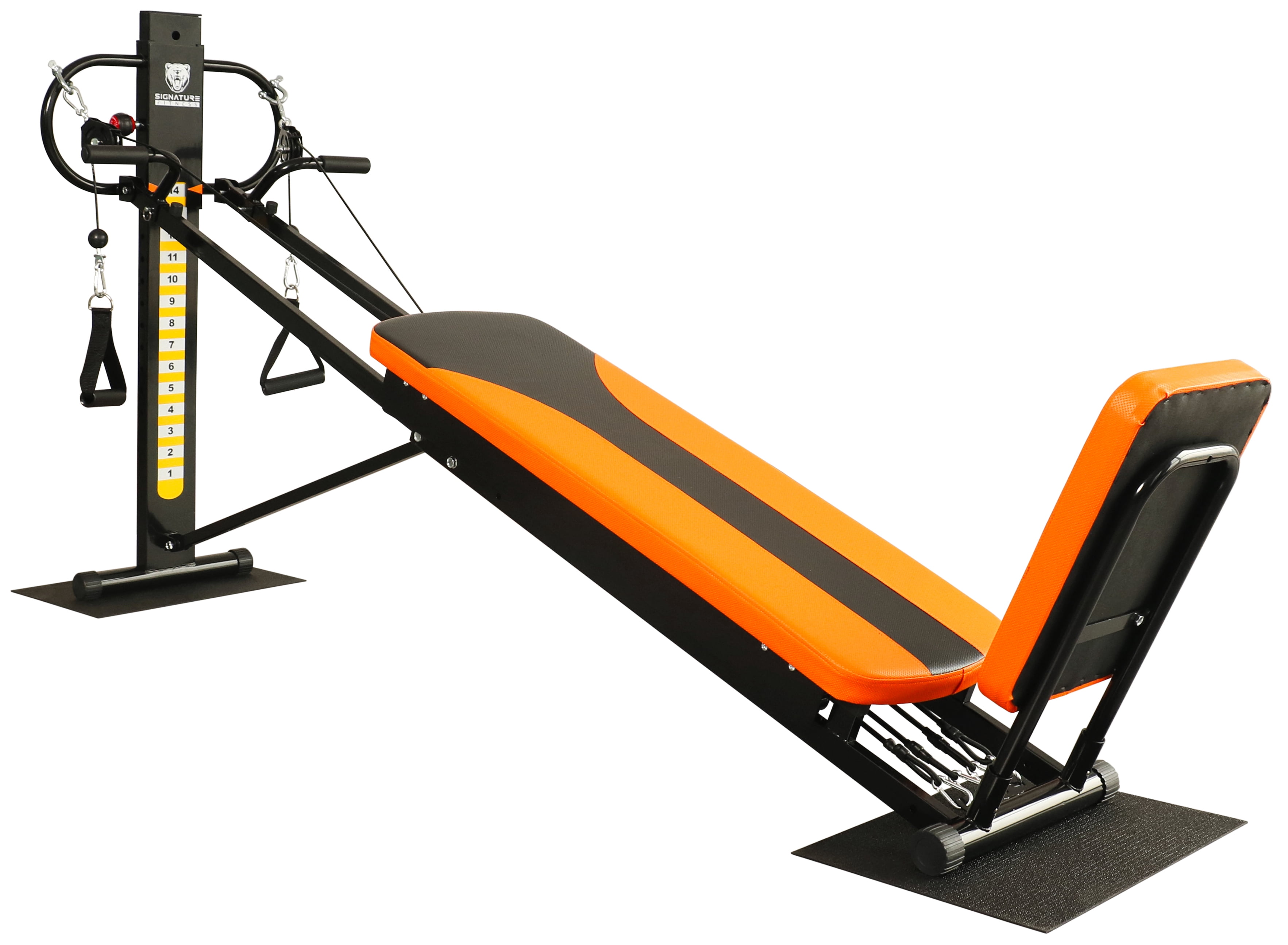 Fitvids LX700 Home Gym System Workout Station with 15 Resistance