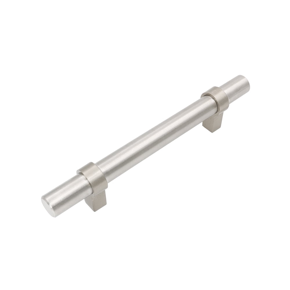 Fitviso 10 Pack 4 Inch(102mm) Hole Centers Brushed Nickel Cabinet Pulls，Stainless Steel Drawer Handles for Dresser Furniture Drawers