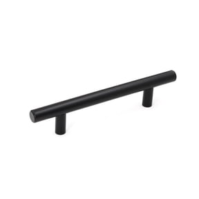 Fitviso 10 Pack 4.5 Inch(115mm) Hole Center Cabinet Handles Pulls For Kitchen Stainless Steel Matte Black Drawer Pulls ( 179mm,Length)