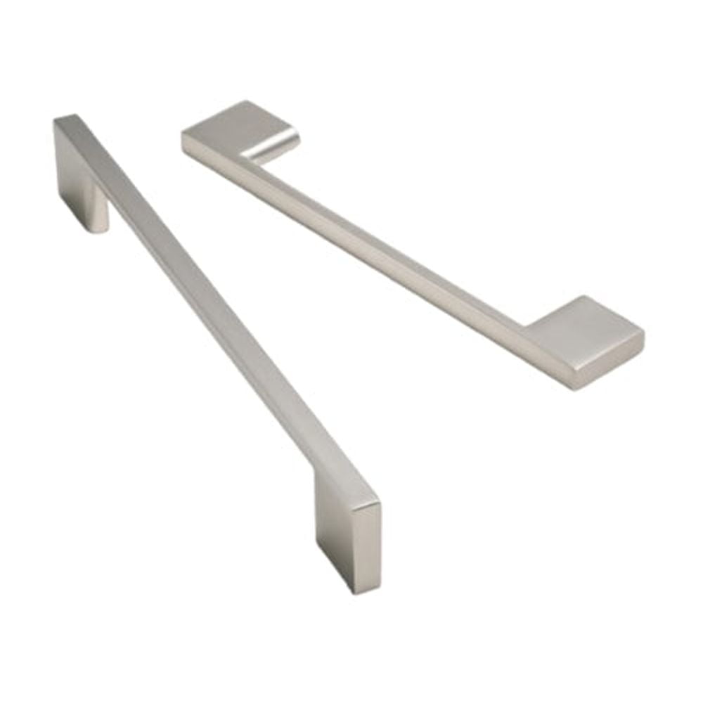 Fitviso 10 Pack 6.25 Inch(160mm) Brushed Satin Nickel Cabinet Handles，Zinc Alloy Cabinet Pulls Kitchen Hardware for Cupboard Drawer Pulls