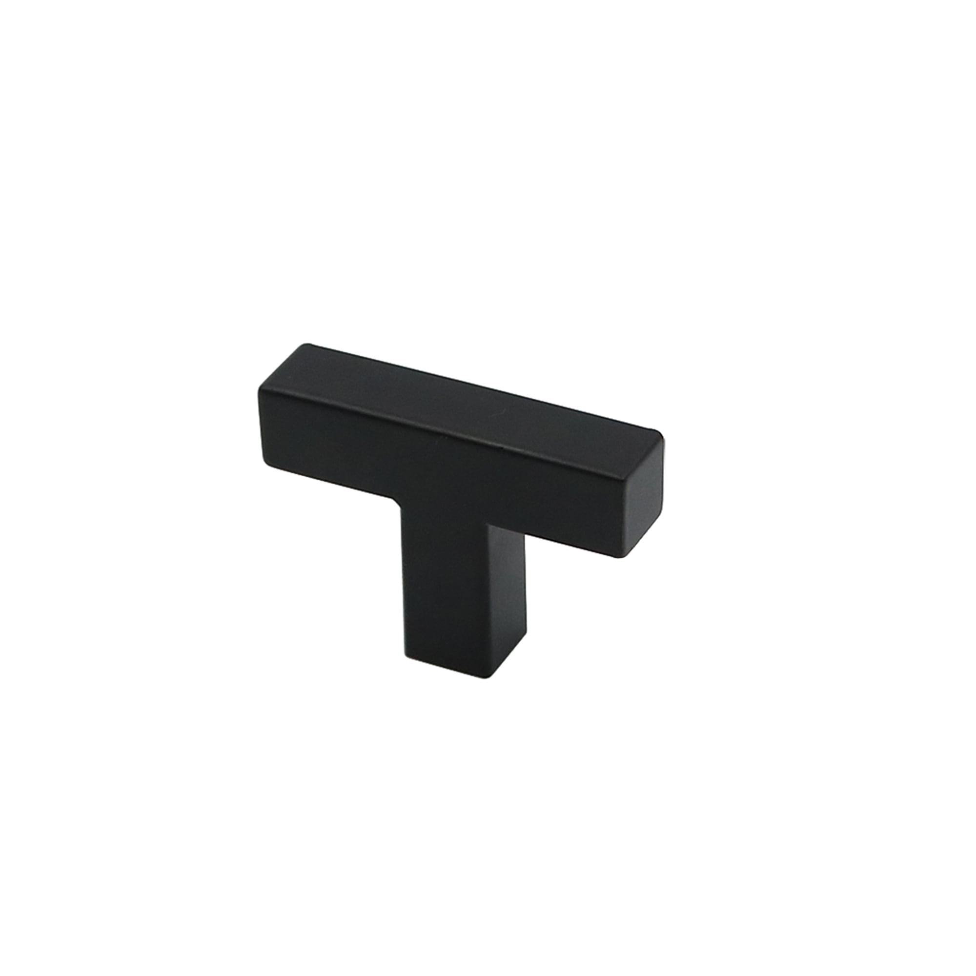 Fitviso 25 Pack Matte Black Cabinet Knobs Single Hole  Kitchen Cabinet Handles Drawer Pulls for Cabinets Cupboard