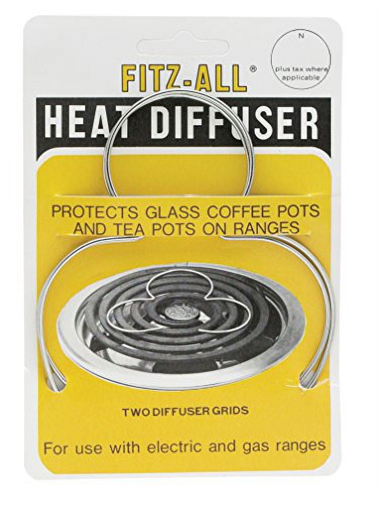 FitzAll Heat Diffusers For Use On Ranges To Protect Glass Cookware