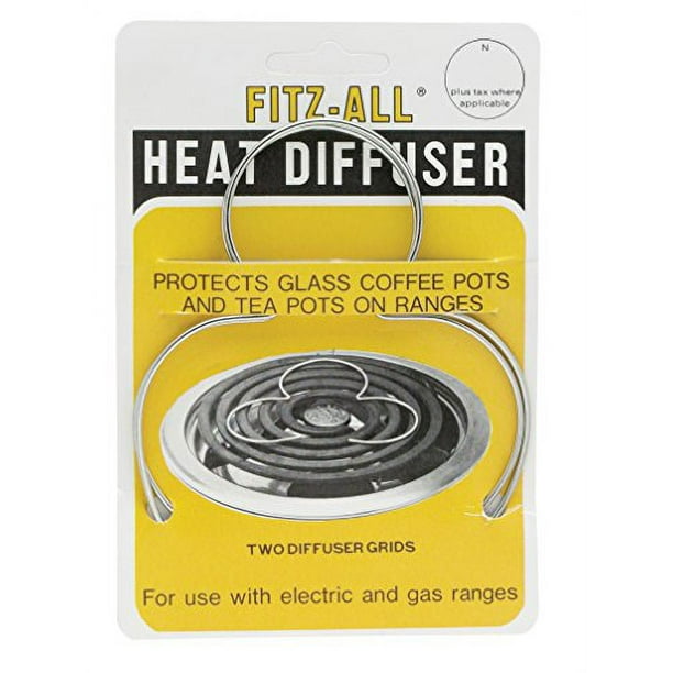 FitzAll Heat Diffusers For Use On Ranges To Protect Glass Cookware