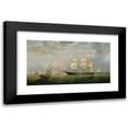 thumbnail image 1 of Fitz Henry Lane 14x10 Black Modern Framed Museum Art Print Titled - The Golden State Entering New York Harbor (1854), 1 of 5