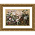 thumbnail image 1 of Fitzgerald, John Anster 18x14 Gold Ornate Wood Framed with Double Matting Museum Art Print Titled - Fairies Round a Birds Nest - The Distressed Mother, 1 of 4