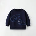 thumbnail image 1 of Boys Cartoon Pattern Printing Crew Neck Casual Pullover, 1 of 9