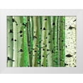 thumbnail image 1 of Fitzharris, Tim 14x11 White Modern Wood Framed Museum Art Print Titled - Aspen Trunks, 1 of 4