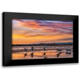 thumbnail image 1 of Fitzharris, Tim 18x14 Black Modern Framed Museum Art Print Titled - Sandhill Cranes-Bosque del Apache NWR New Mexico, 1 of 5