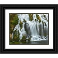 thumbnail image 1 of Fitzharris, Tim 18x15 Black Ornate Wood Framed with Double Matting Museum Art Print Titled - Waterfall, Niagara Springs, Thousand Springs State Park, Idaho., 1 of 4