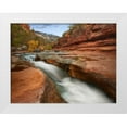 thumbnail image 1 of Fitzharris, Tim 18x15 White Modern Wood Framed Museum Art Print Titled - Oak Creek in Slide Rock State Park near Sedona, Arizona, 1 of 4