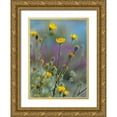 thumbnail image 1 of Fitzharris, Tim 19x24 Gold Ornate Wood Framed with Double Matting Museum Art Print Titled - Desert Sunflowers, 1 of 4
