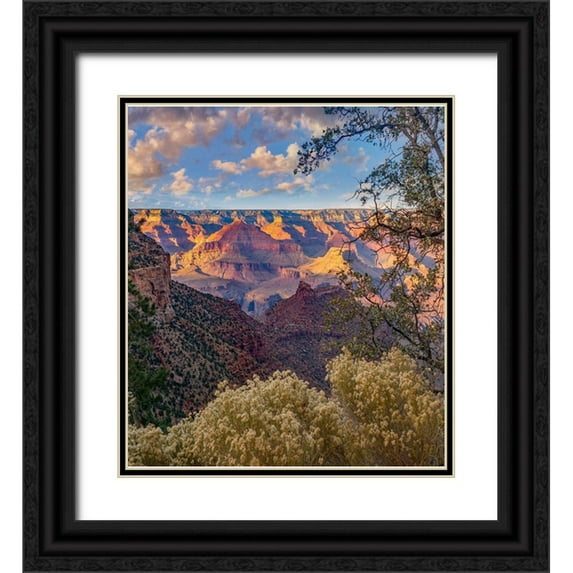 Fitzharris, Tim 20x22 Black Ornate Wood Framed with Double Matting Museum Art Print Titled - South Rim-Grand Canyon National Park-Arizona USA