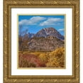 thumbnail image 1 of Fitzharris, Tim 26x29 Gold Ornate Wood Framed with Double Matting Museum Art Print Titled - Sierra Nevada from Buttermilk Road near Bishop-California-USA, 1 of 4