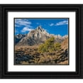 thumbnail image 1 of Fitzharris, Tim 30x26 Black Ornate Wood Framed with Double Matting Museum Art Print Titled - Lone Pine Peak-Eastern Sierra-California, 1 of 4