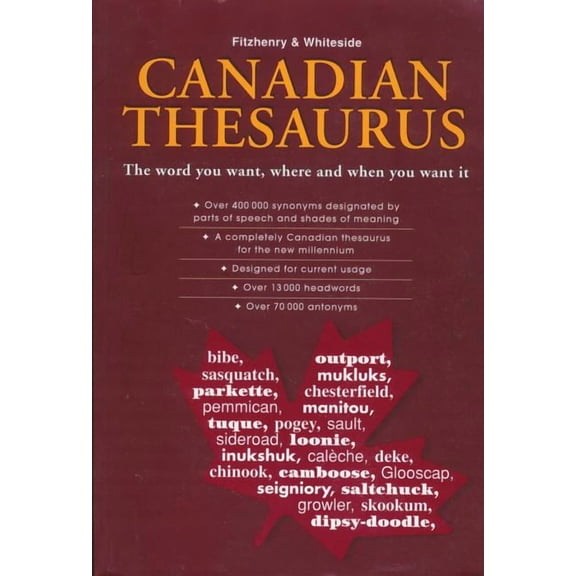Fitzhenry & Whiteside Canadian Thesaurus : Revised & Updated Edition (Edition 2) (Paperback)