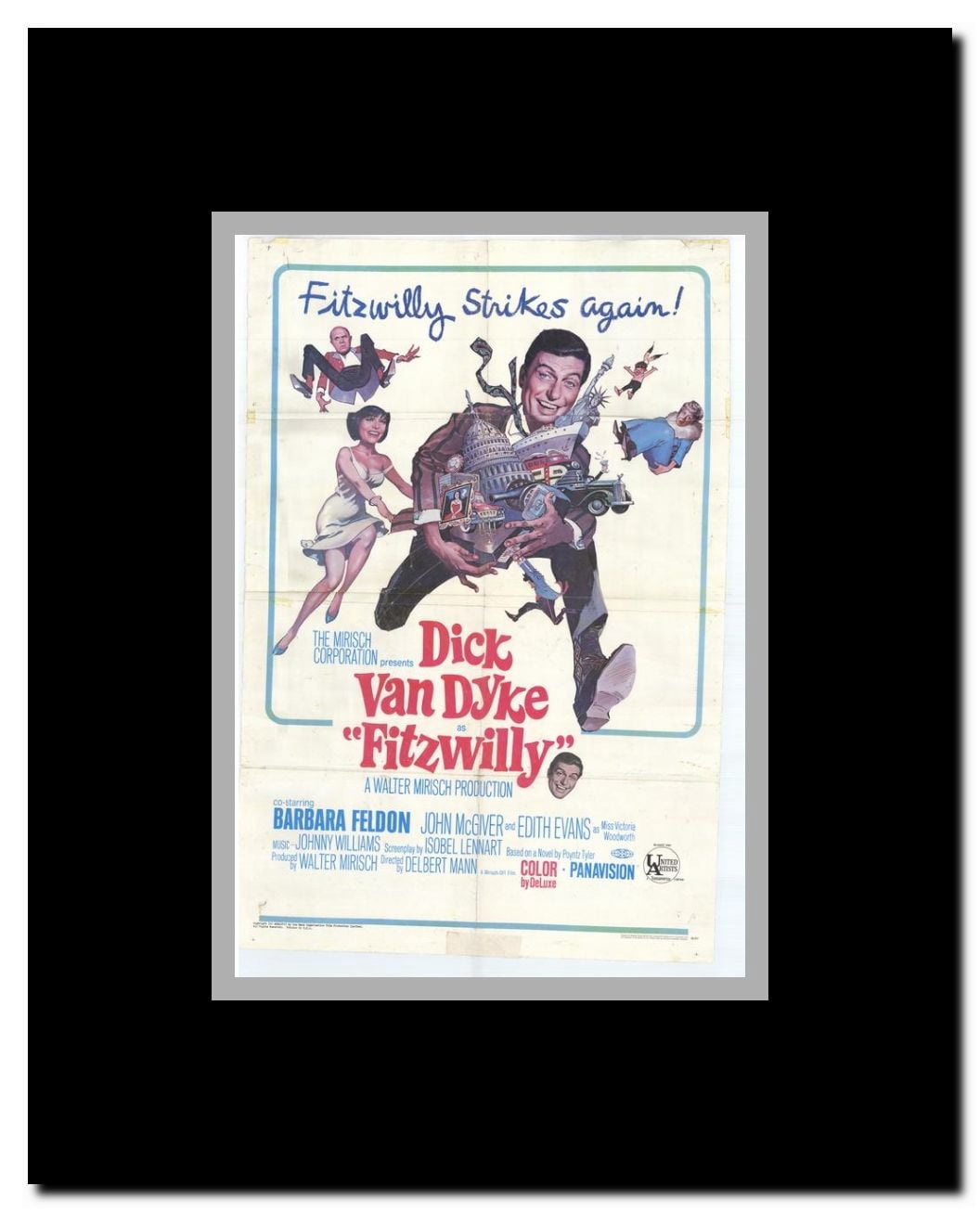 Fitzwilly Framed Movie Poster