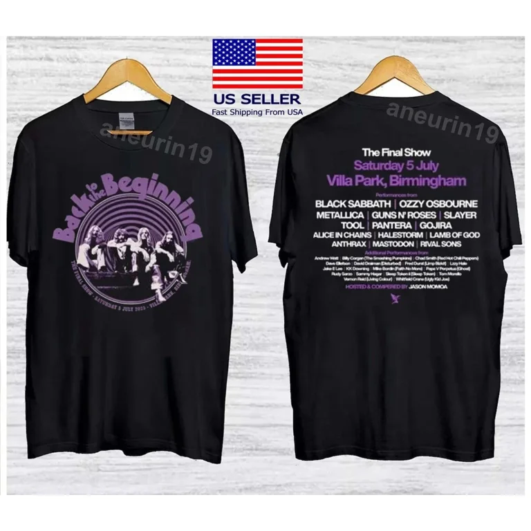 Fitzy SALE!! Black Sabbath Back To The Beginning In Birmingham On